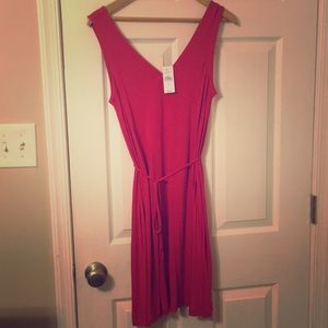 LOFT NWT fuchsia dress